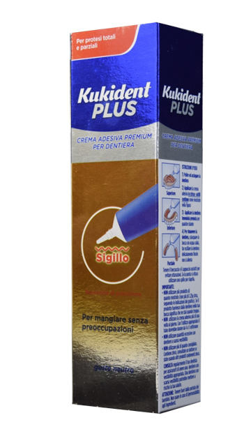 KUKIDENT PLUS SIGILLO CREMA ADESIVA PER PROTESI DENTARIE 40 G — confronto prezzi