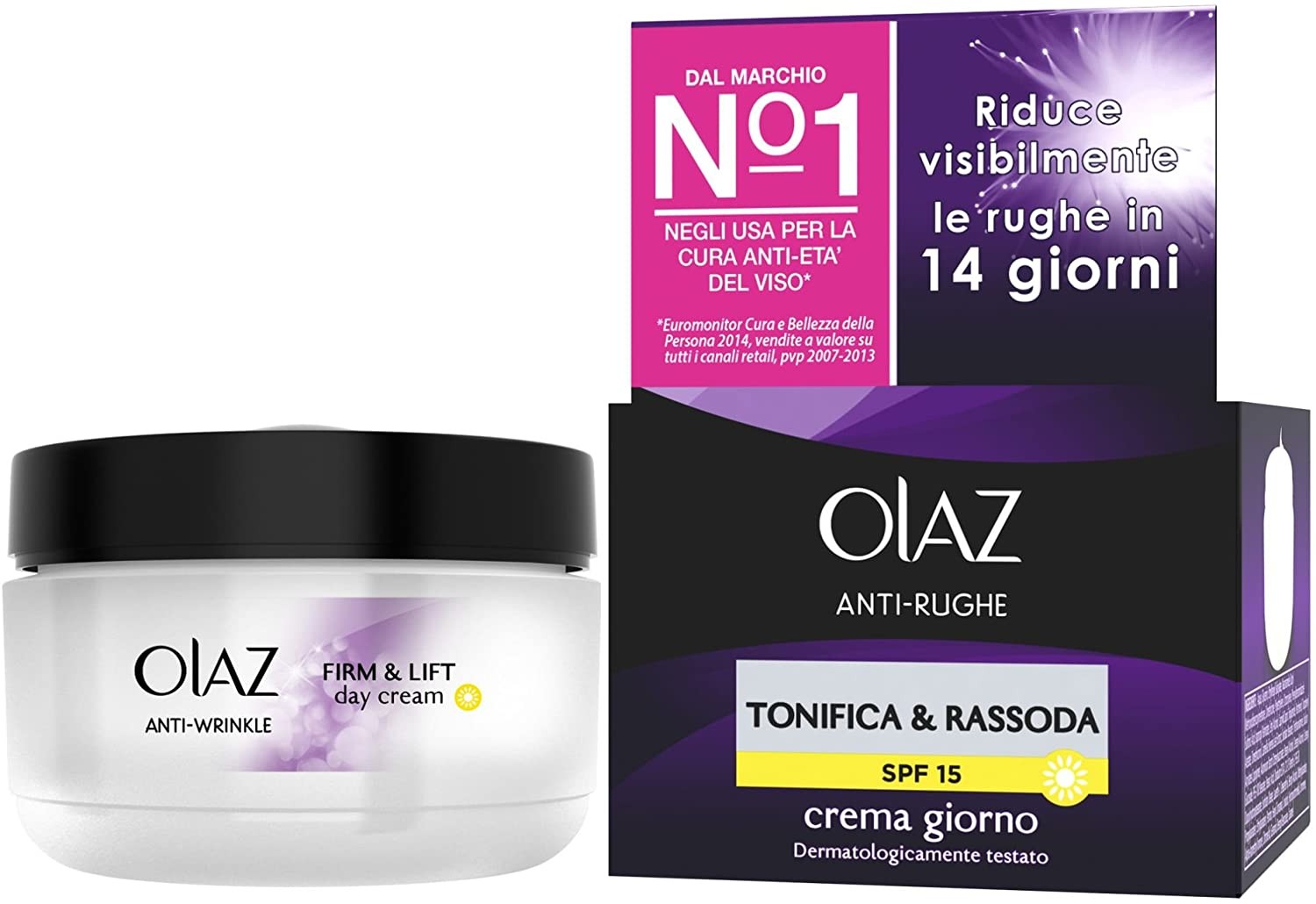 OLAY - CREMA VISO ANTIRUGHE GIORNO SPF 15
