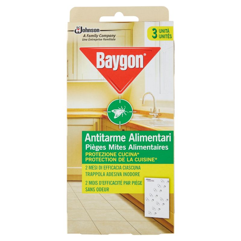 BAYGON - Antitarme Alimentari Protezione Cucina - 3 Dispositivi Di Controllo — confronto prezzi