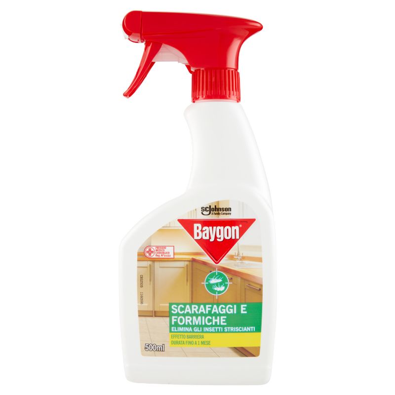 Baygon Scarafaggi E Formiche Spray Insetticida 500ml