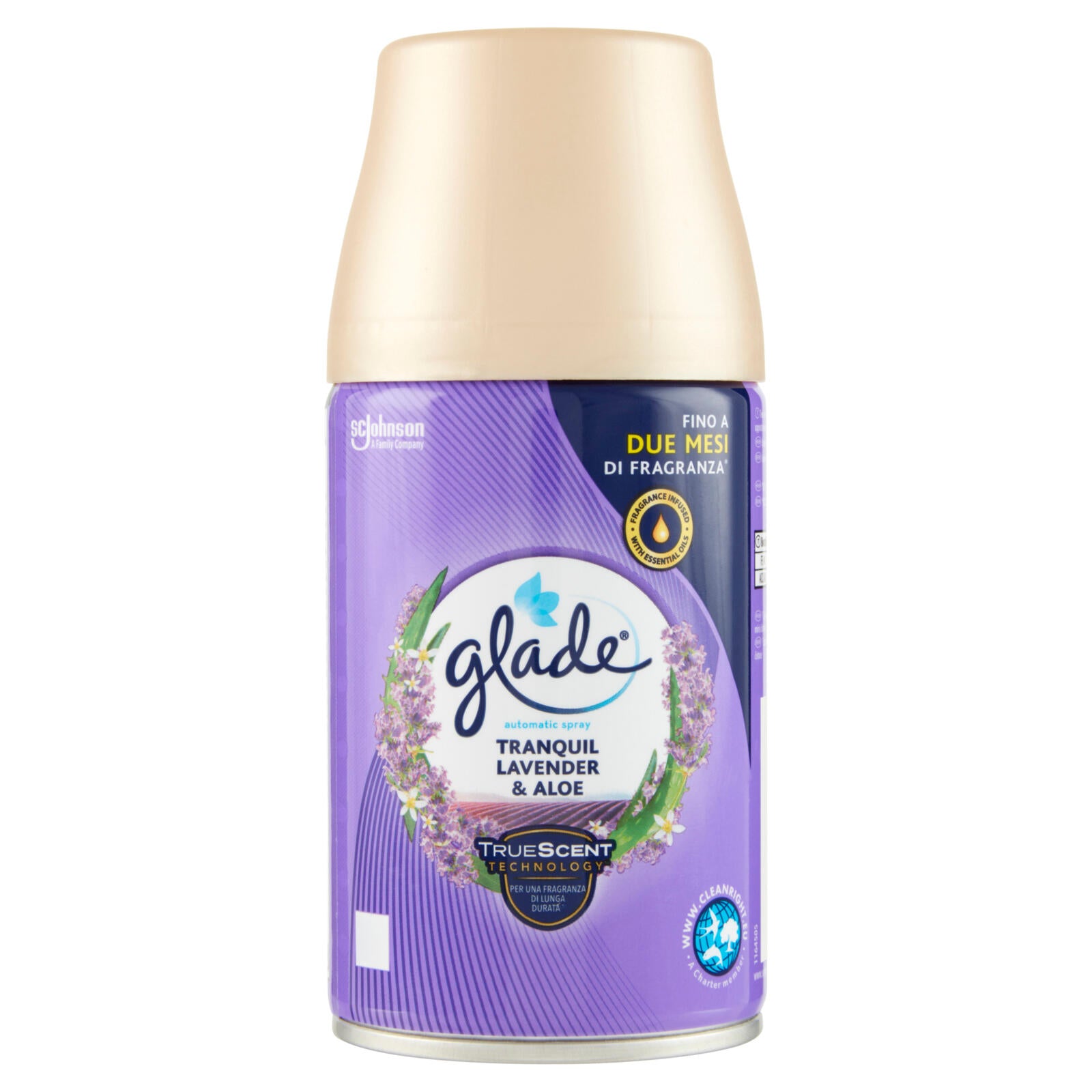 Glade Tranquil Lavender & Aloe Ricarica Profumatore Per Ambienti Automatic Spray 269ml — confronto prezzi