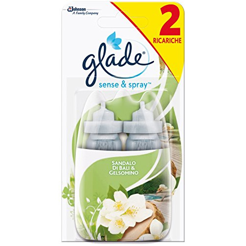 GLADE - Sense & Spray - Profumo Per Ambienti Sandalwood & Jasmine 2 Ricariche Da 18 Ml — confronto prezzi