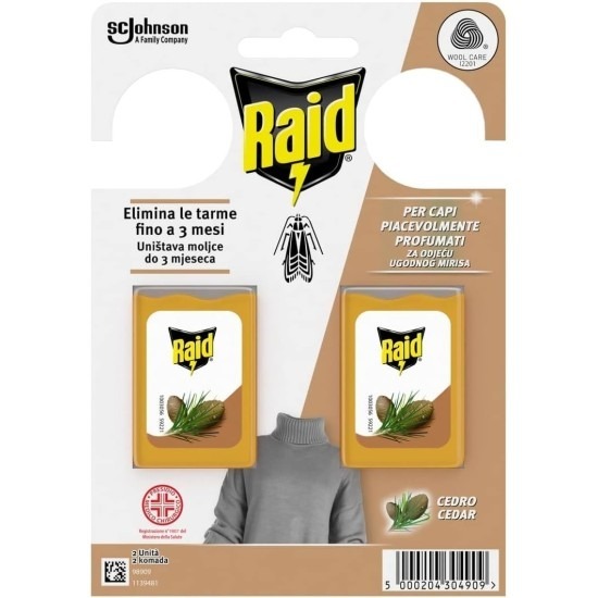 RAID - Tarme Gel - 2 Antitarme Al Cedro — confronto prezzi