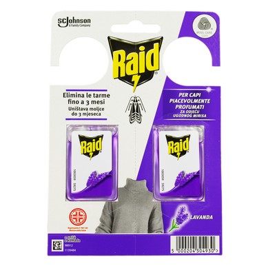 RAID - Tarme Gel - 2 Antitarme Alla Lavanda — confronto prezzi