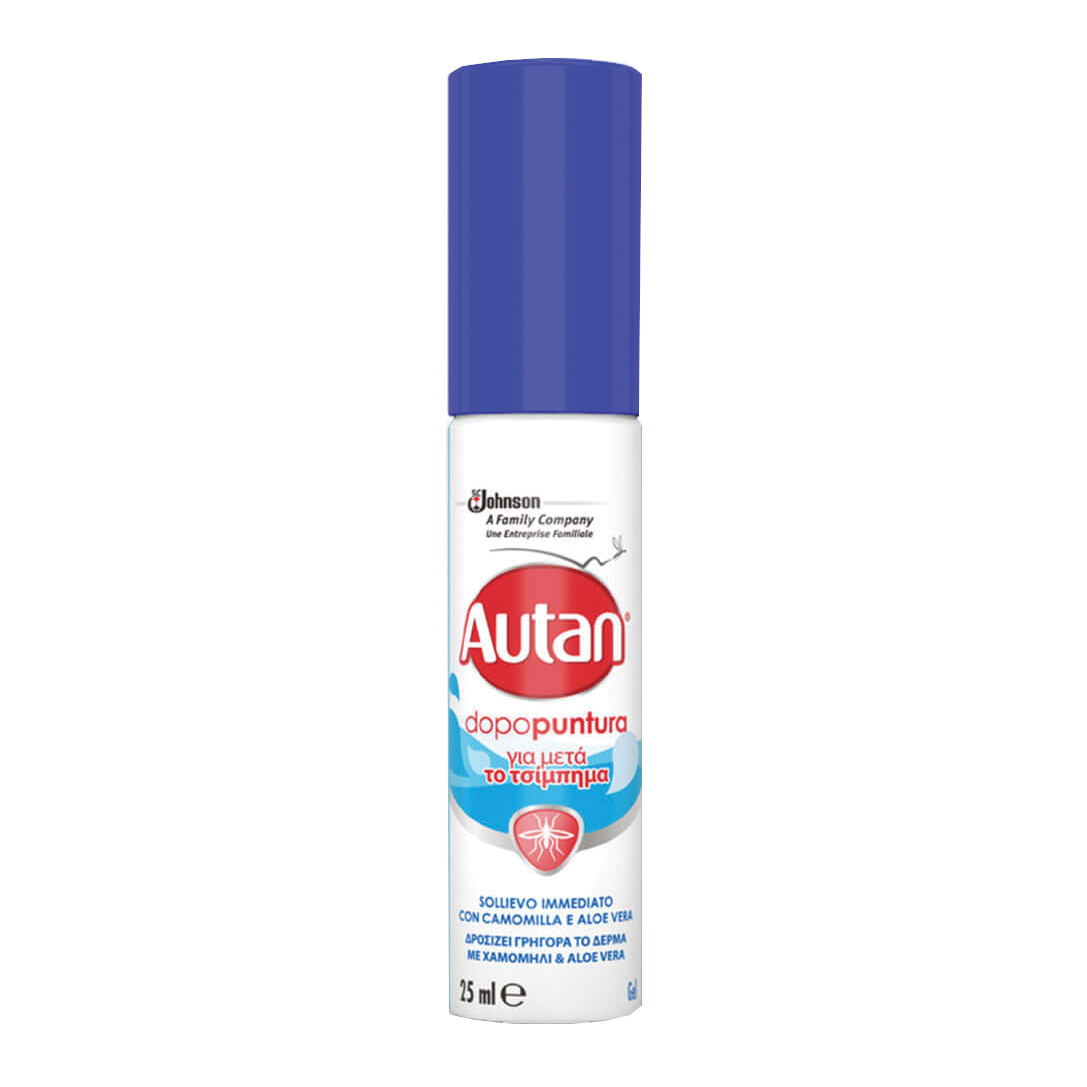 AUTAN - DOPOPUNTURA REPELLENTE ANTI ZANZARE Insetto Repellente Antizanzare, Lozione con Aloe Vera e Camomilla