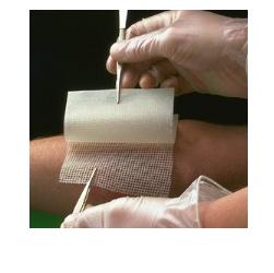 Garza medicata bactigras con clorexidina acetato 0,5% 15x20cm 10 pezzi
