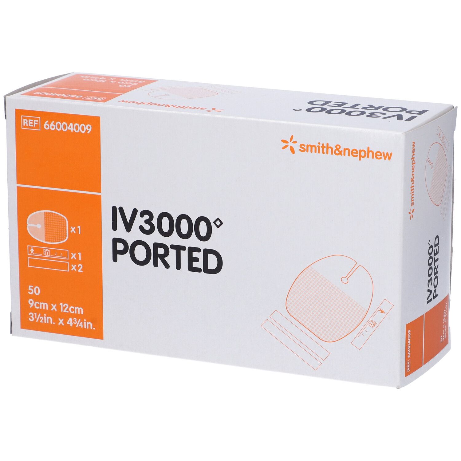 Smith & Nephew - Iv3000 9x12 Cm - Medicazione Trasparente Idroreattiva Per Fissaggio Cateteri E Picc - 1 Pezzo Cf