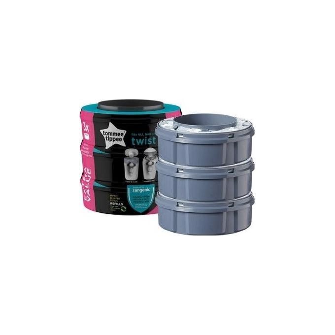 Tommee Tippee Ricarica Twist e Click 1 pz Set