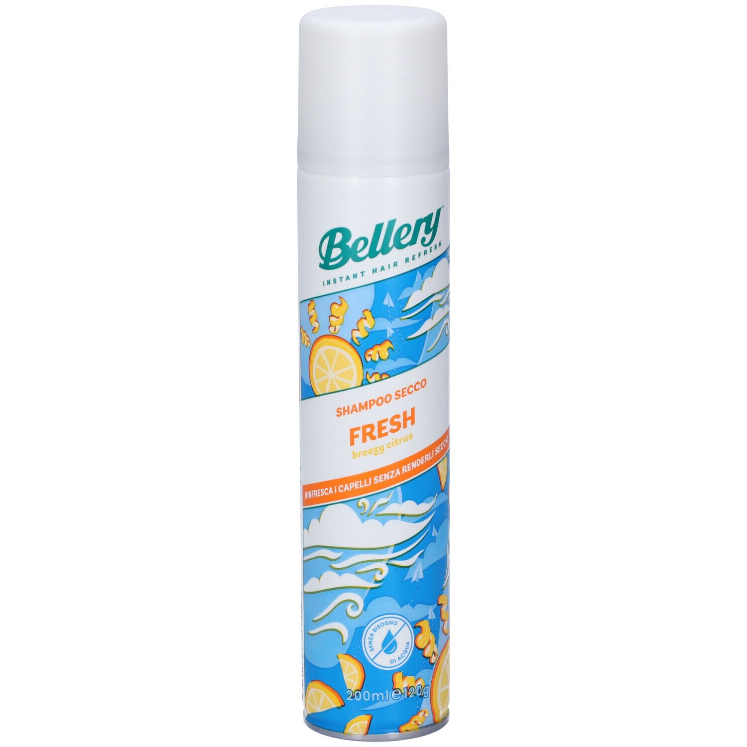Bellery - Shampoo Secco Fresh Confezione 200 Ml