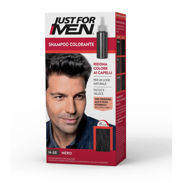 Just for Men Shampoo Colorante Per Uomo Nero