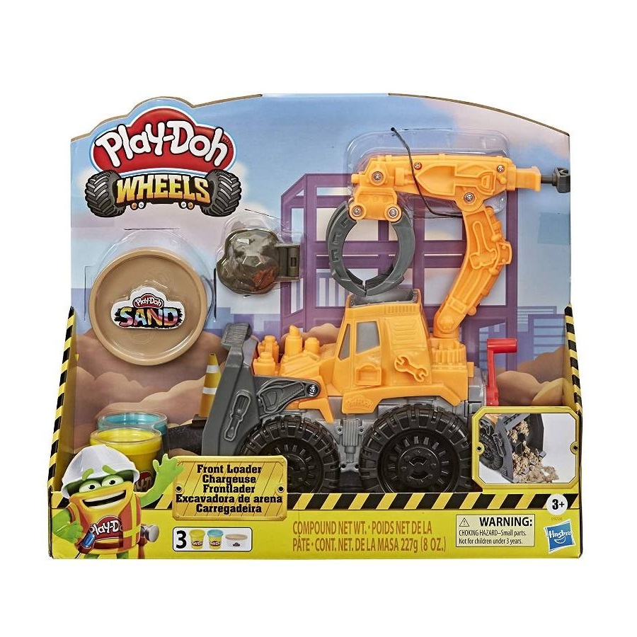 Hasbro Play-doh Front Loader Playset Con Plastilina Colori Assortiti 3 Vasetti — confronto prezzi