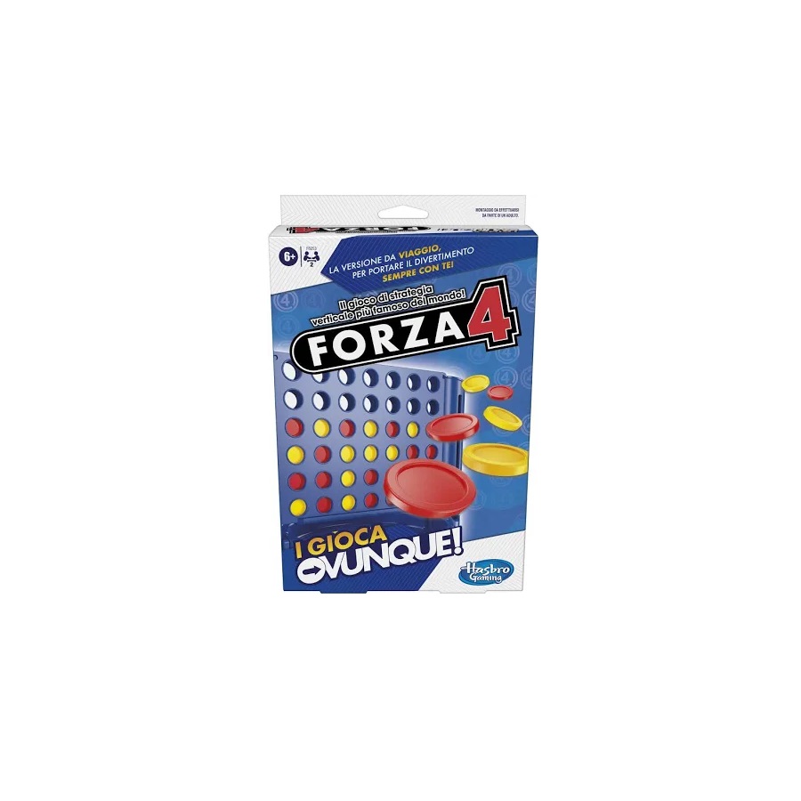 Hasbro Forza 4 Gioca Ovunque Per Bambini Da 6 Anni