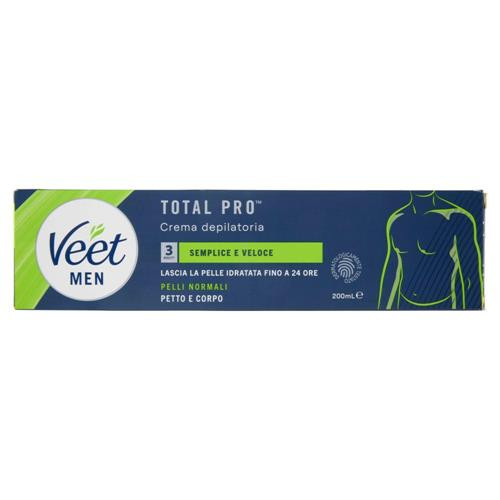 Veet for men crema pelli normali 200 ml