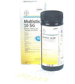 Multistix 10 SG Strisce Reattive Per Urina 25 Pezzi — confronto prezzi