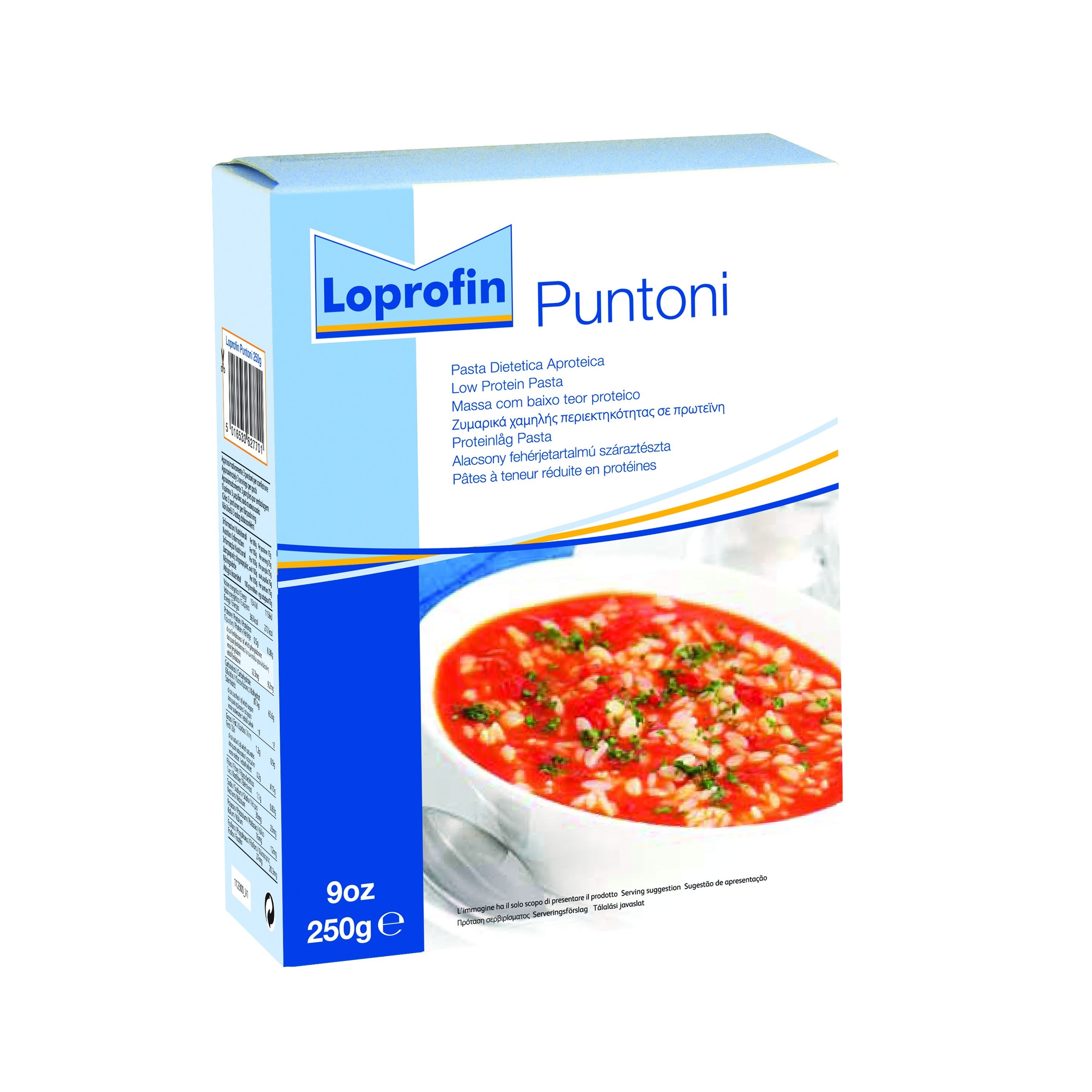 LOPROFIN PASTA PUNTONI 250G — confronto prezzi