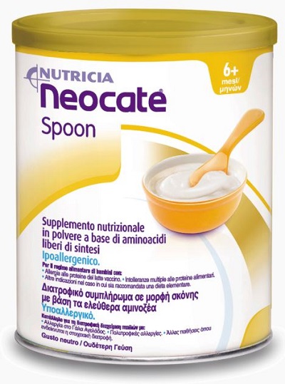 Neocate Spoon Alimento In Polvere Ipoallergenico Per Lattanti 400 Grammi