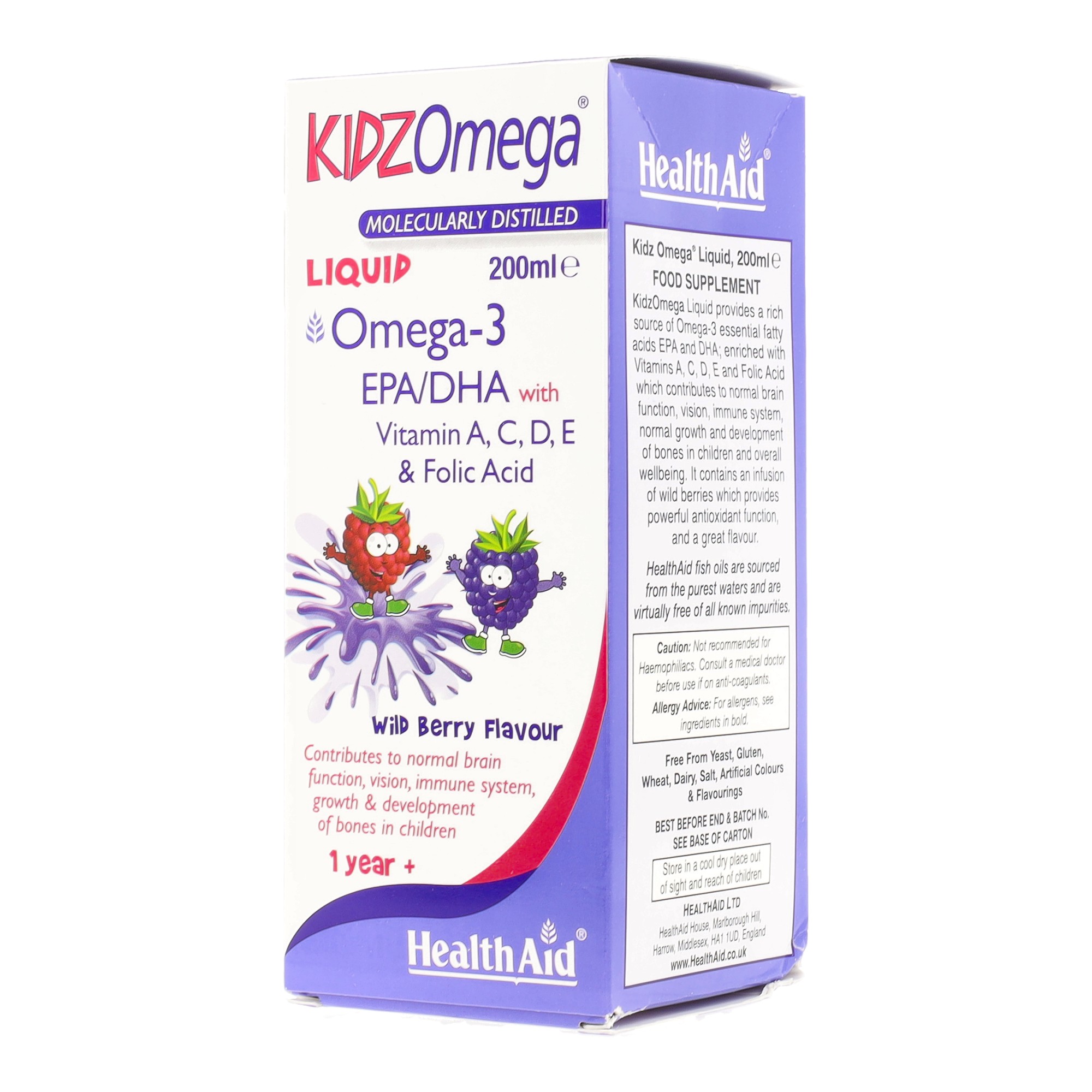 Kidz omega liquid 200 ml — confronto prezzi