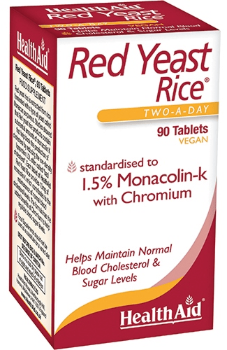 Healthaid Riso Rosso Integratore per Colesterolo 90 Compresse