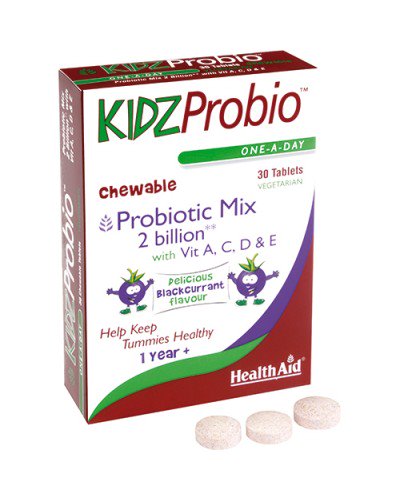 HealthAid Kidz Probio 2 Miliardi 30 pz Compresse masticabili