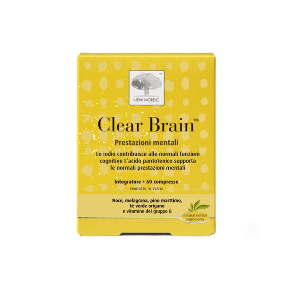 Clear Brain Integratore 60 Compresse