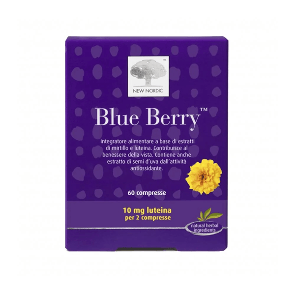 Blue Berry Integratore Funzione Visiva 120 Compresse