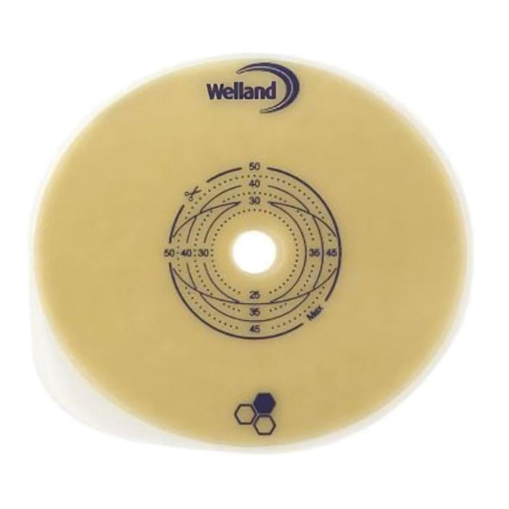 Placca piana aurum 2 45mm ritagliabile 5 pezzi