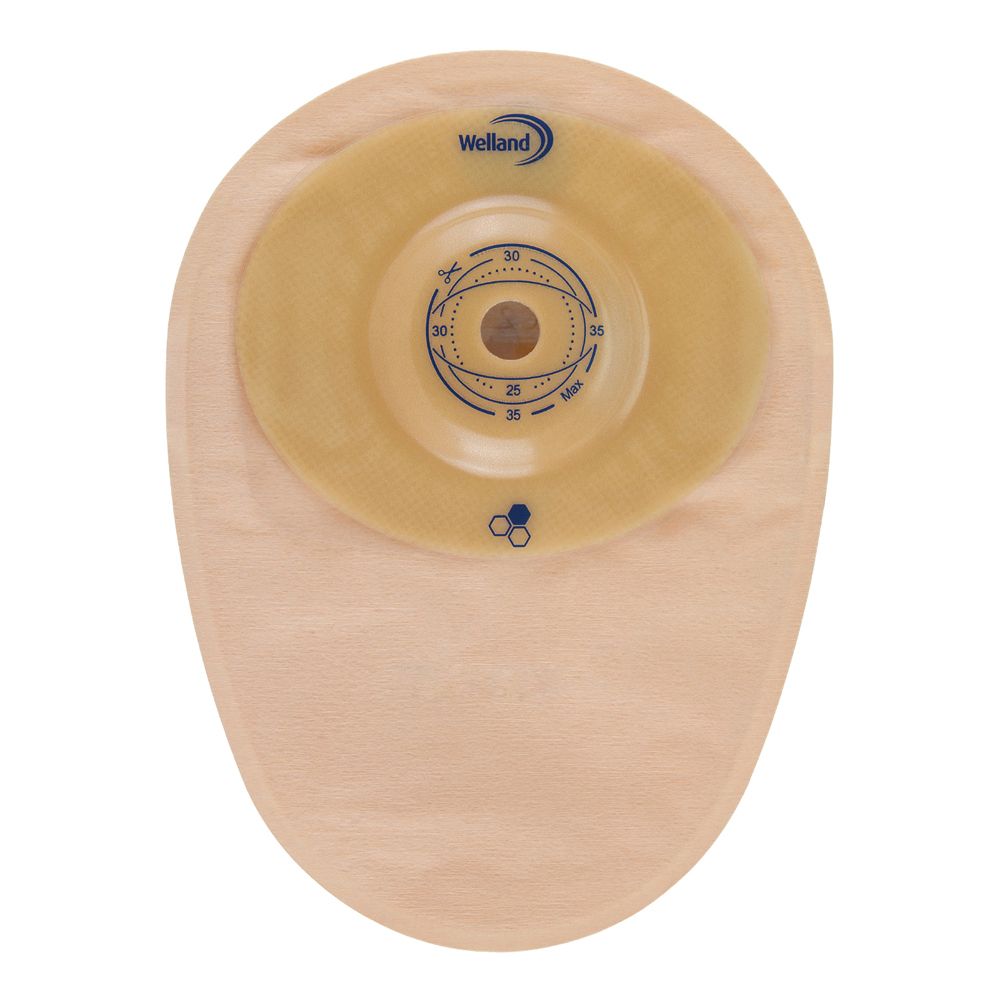 Sacca Per Colostomia Welland Aurum Convex Colo Midi Opaca Ritagliabile Diametro 13-48 Mm Inizio Convessita' 48 10 Pezzi St