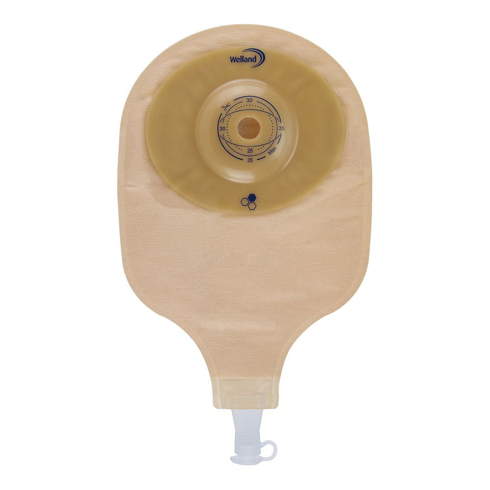 Sacca Per Urostomia Trasparente Ritagliabile Aurum Profile Uro Midi Diametro 13-35 Mm Inizio Convessita' 35 10 Pezzi St