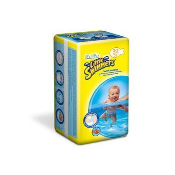 Huggies Little Swimmers Pannolino Costumino 3-8kg Taglia 2-3 12 Pezzi