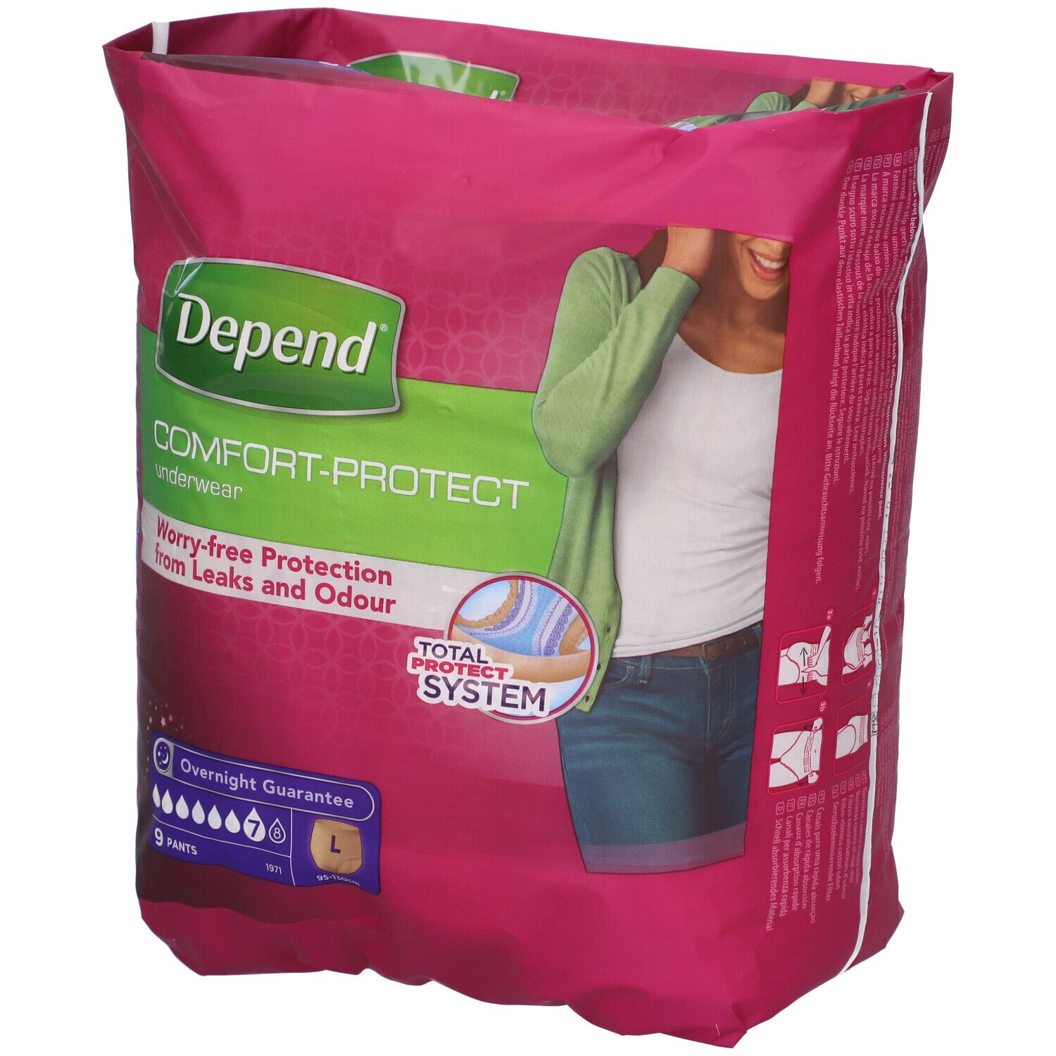Depend Comfort-Protect Mutandine Assorbenti 9 pz — confronto prezzi