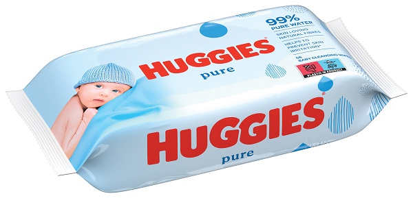 Huggies Pure Salvietta Singola 12 pezzi