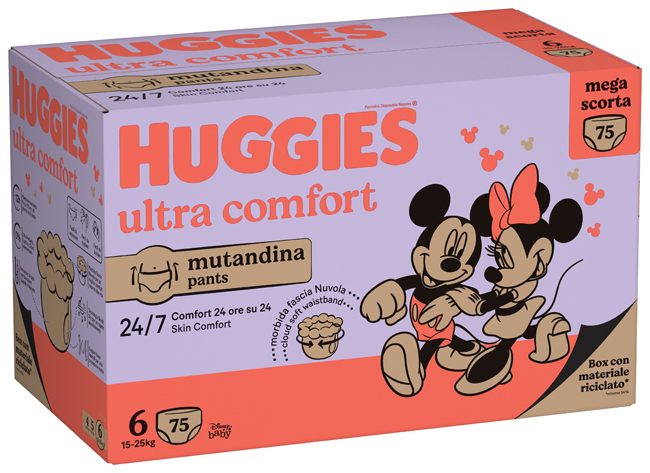 Huggies ultra comf mut mpack 6