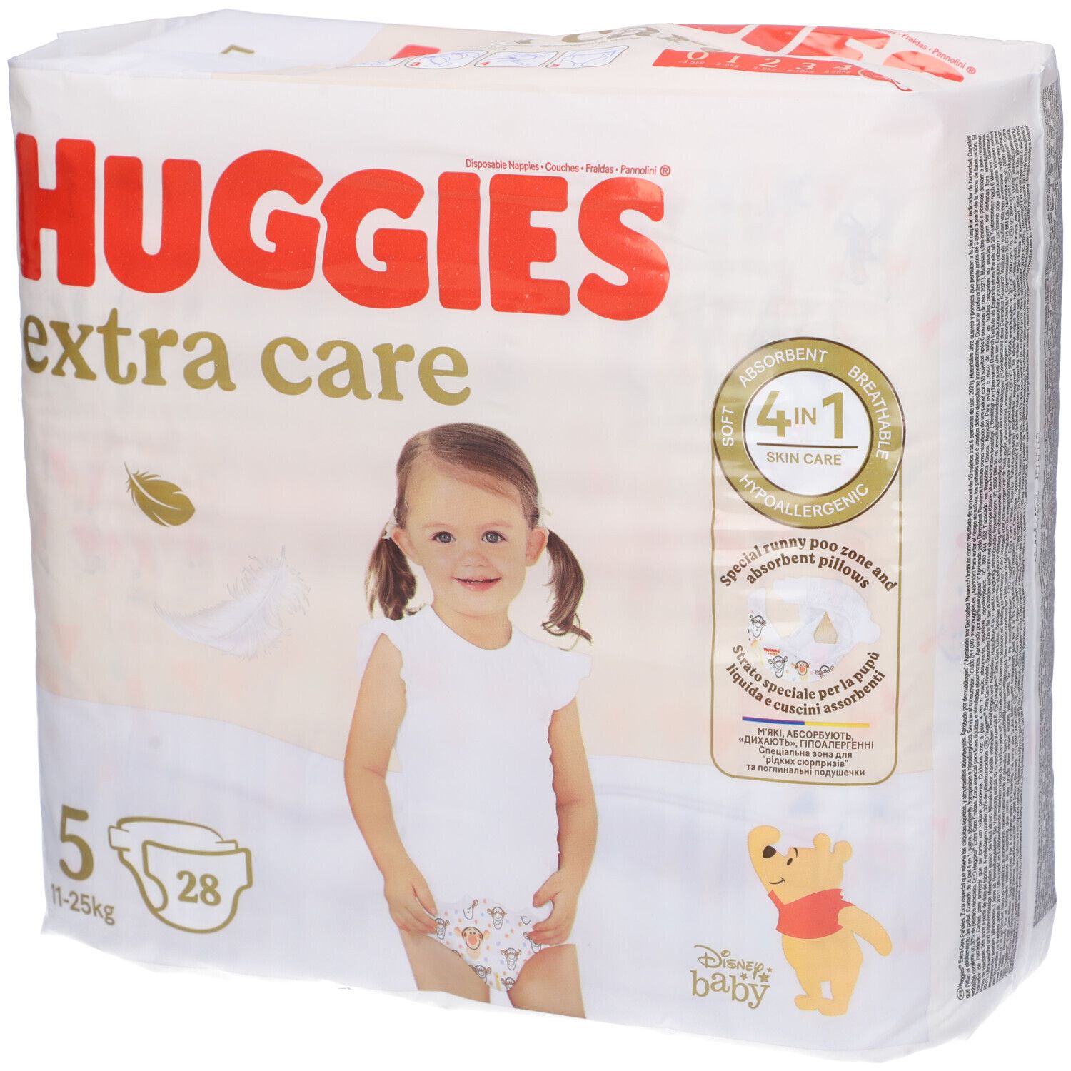 Huggies Extra Care Pannolini Taglia 5 28 pz — confronto prezzi