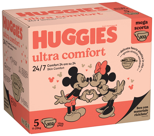 Huggies ultra comfort mpack 5