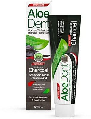 Aloedent® Dentifricio al Carbone Attivo a tripla azione 100 ml