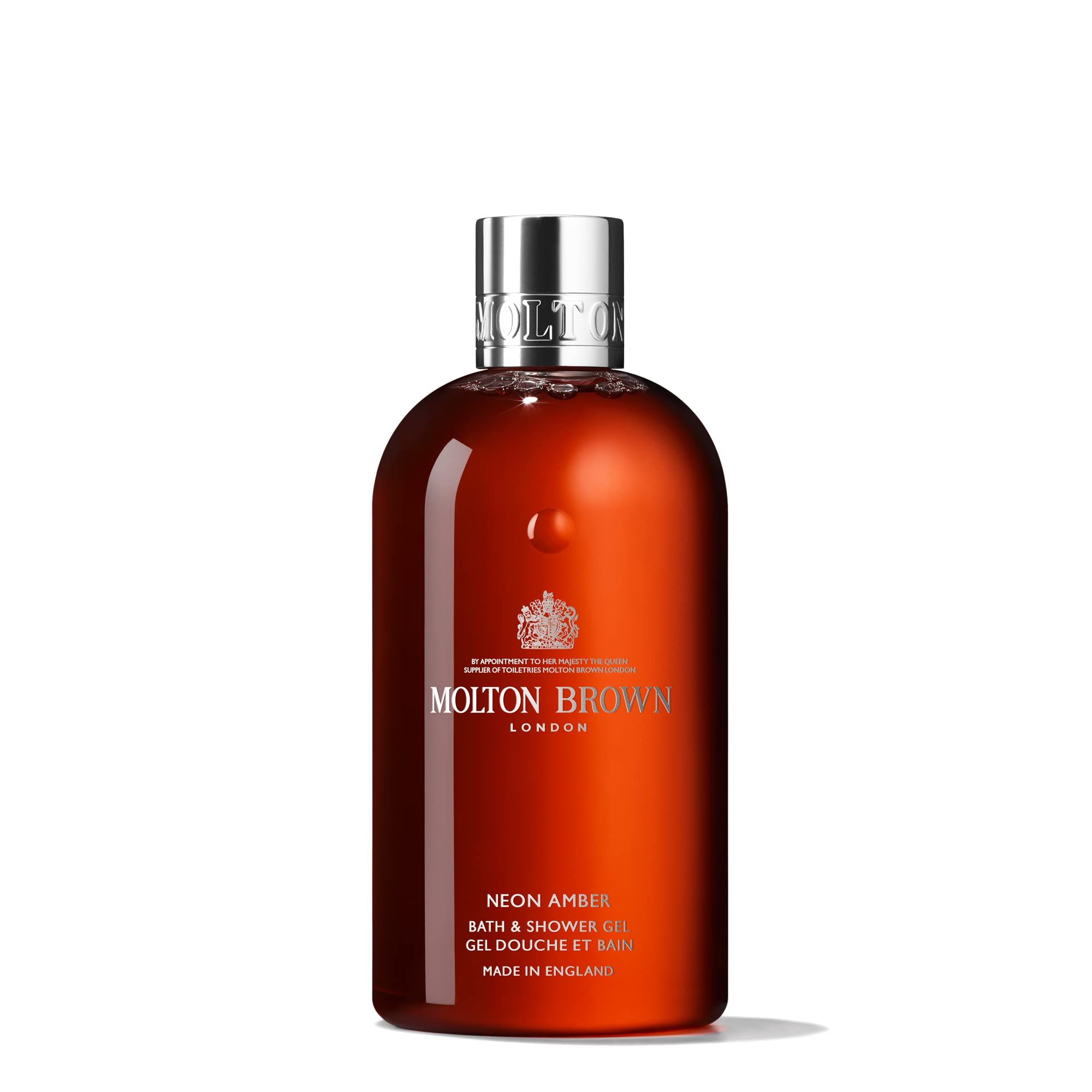 Molton Brown Neon Amber Gel doccia e bagno 300 ml Schiuma da