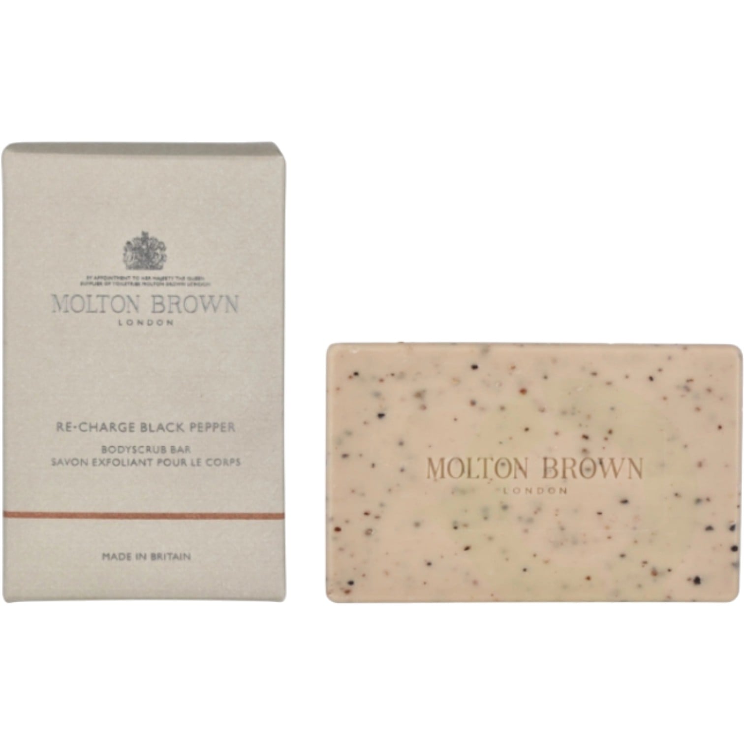 Molton Brown Re-Charge Black Pepper Bodyscrub Bar 250 g ml Peeling