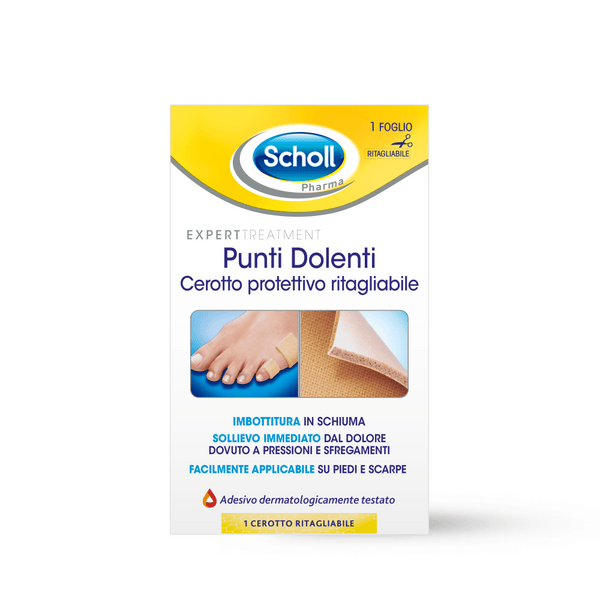 Scholl Calli e Duroni Cerotto Ritagliabile Doppio Spessore Per Calli e Duroni 1 Pezzo