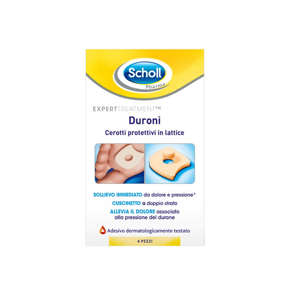 Scholl Cerotti In Lattice Protezione Duroni 4 Cerotti