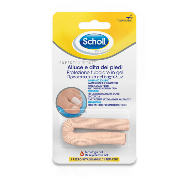 Scholl Protezione Tubolare in Gel Ritagliabile 1 Pezzo