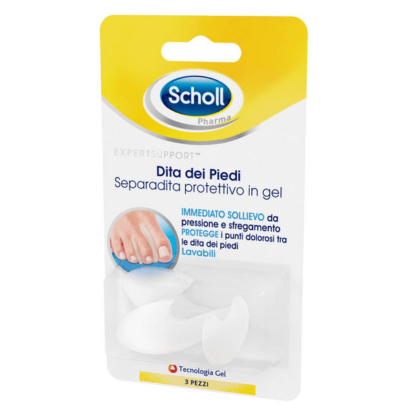 Scholl Separadita Piedi Anatomico in Gel per le Dita dei Piedi