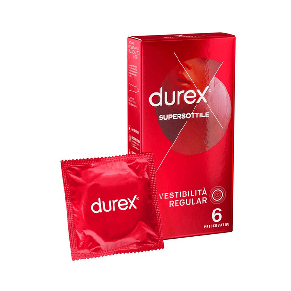 Durex Supersottile Regular Profilattici 6 Pezzi — confronto prezzi