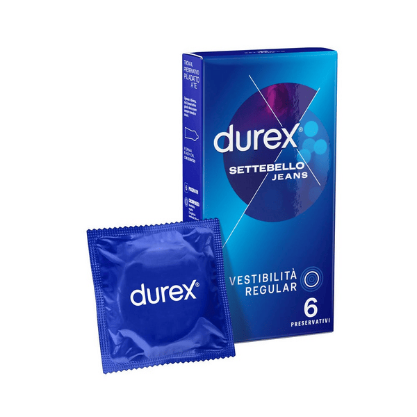 Durex Settebello Jeans Preservativi Con Forma Easy-On 6 Pezzi — confronto prezzi