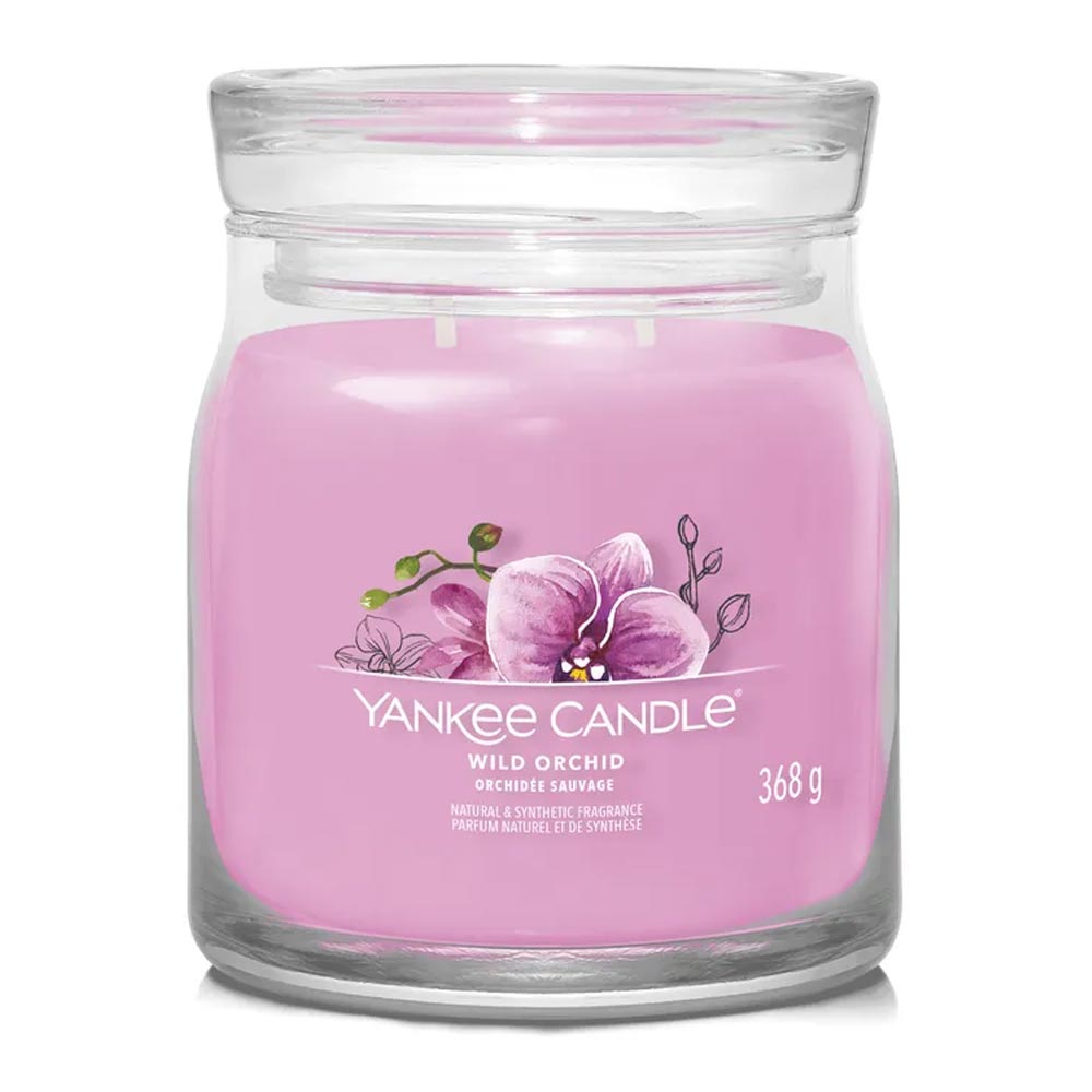 Yankee Candle Wild Orchid - Candela Profumata Signature Media, 368g — confronto prezzi