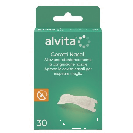 Alvita Cerotti Nasali 30 Cerotti