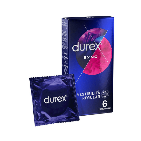 Durex Sync Preservativi Ritardanti e Stimolanti 6 Pezzi — confronto prezzi