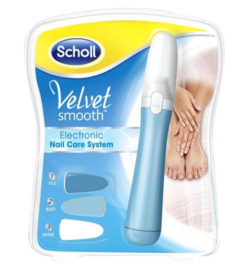 Velvet Smooth Electronic Nail Care System - Kit Elettronico Per La Cura Delle Unghie
