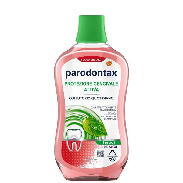 Parodontax Herbal Collutorio Quotidiano Protezione Gengive Alito fresco Senza Alcool 500 ml