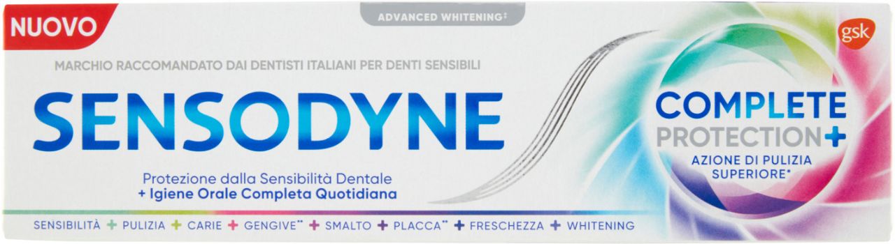 SENSODYNE DENTIFRICIO 75ML NEW PROTEZIONE COMPLETA WH