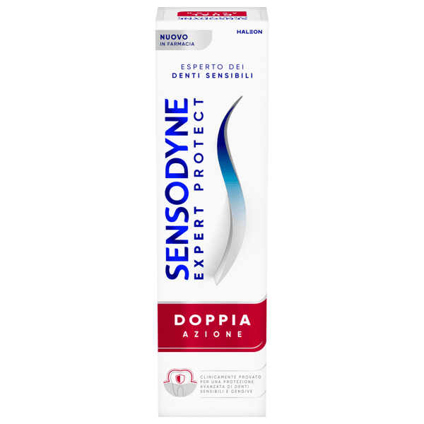Sensodyne Expert Protect Doppia Azione Dentifricio per Denti Sensibili e Protezione Gengivale 75 ml